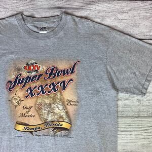 Vintage 20011 Super Bowl XXXV Tampa, Florida T-shirt